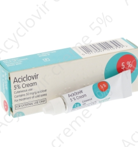 Acyclovir creme 5%